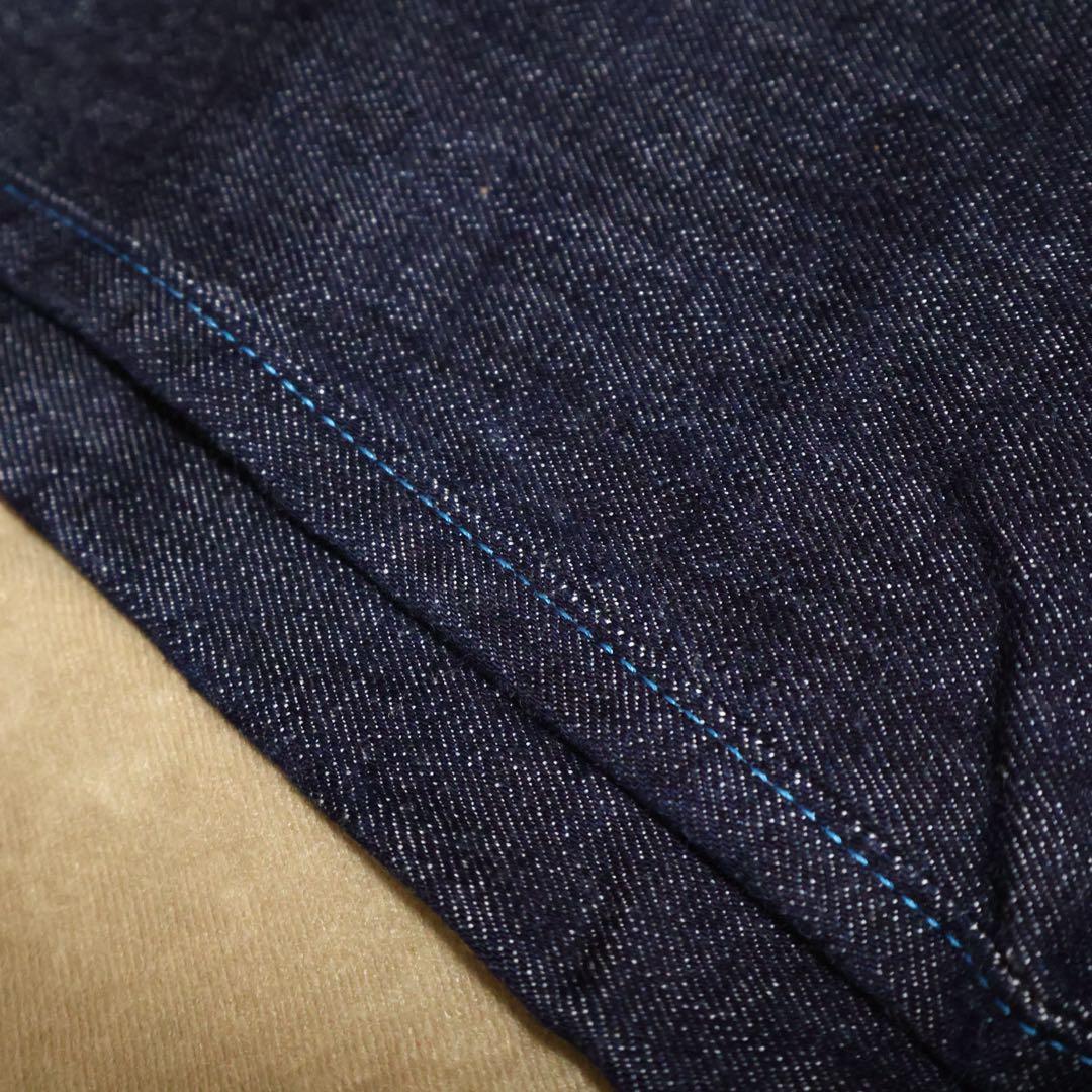 ジャパンブルー 14oz ジンバブエ×メンフィス綿 青耳デニム w36