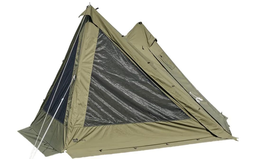 WAQ TC SOLO DX 薪ストーブ ソロテント 廃盤フロントウォール付属