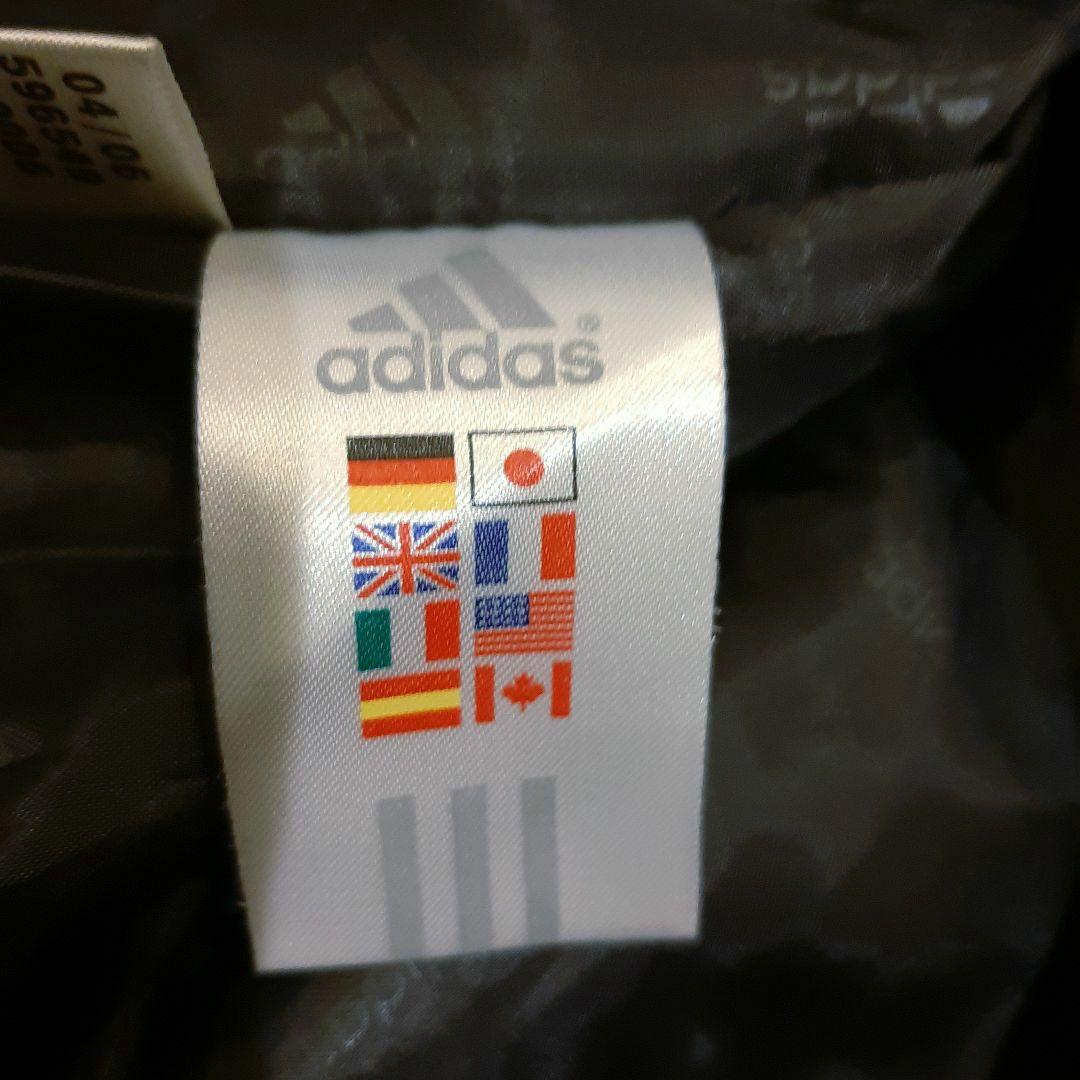 美品 adidas アディダス ダークネイビー ベンチコート ロング丈