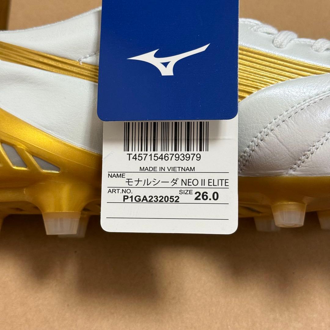 新品未使用 モナルシーダ ネオ 2 エリート 26.0cm サッカースパイク