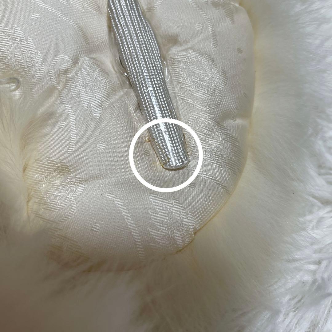 SAGA FOX ロイヤル 金タグ LANVIN 高級ファーショール 成人式