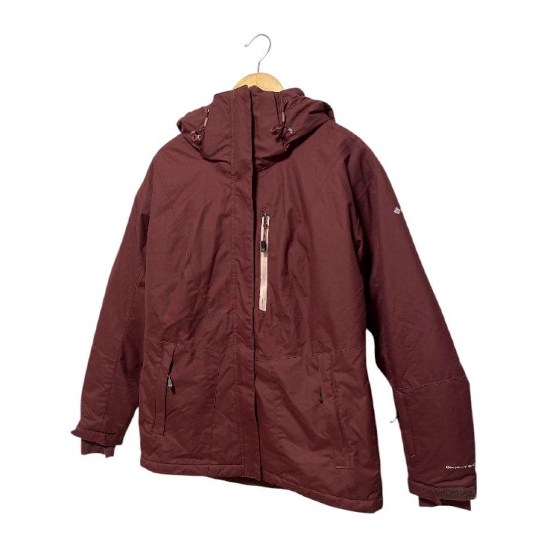 【美品】コロンビア スノージャケット レディースL OMNI-TECH