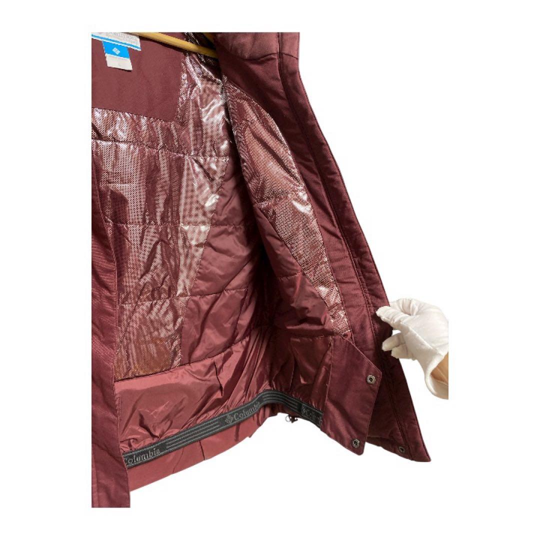 【美品】コロンビア スノージャケット レディースL OMNI-TECH