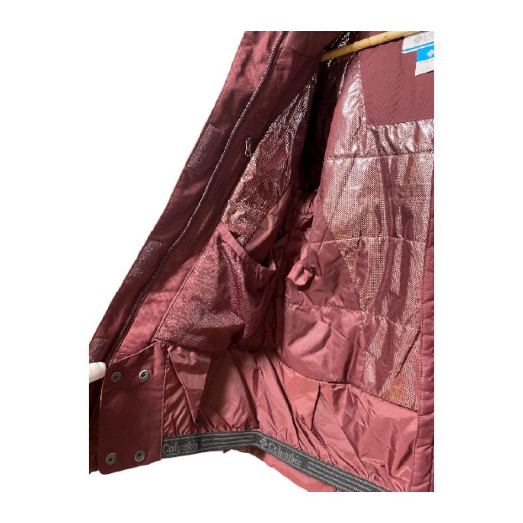 【美品】コロンビア スノージャケット レディースL OMNI-TECH