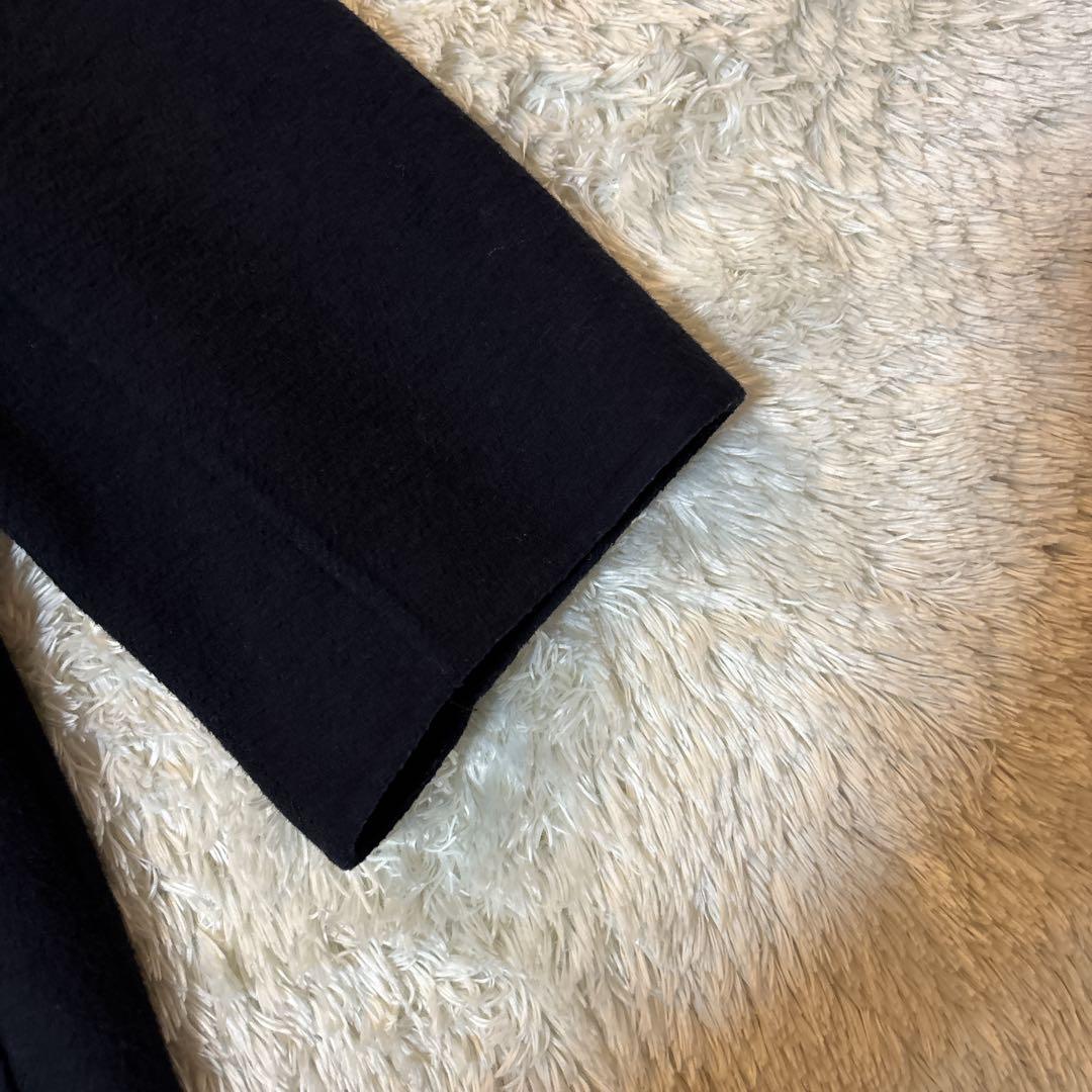 ジャーナルスタンダード レリューム ウールナイロン リバー コート 紺　ネイビー