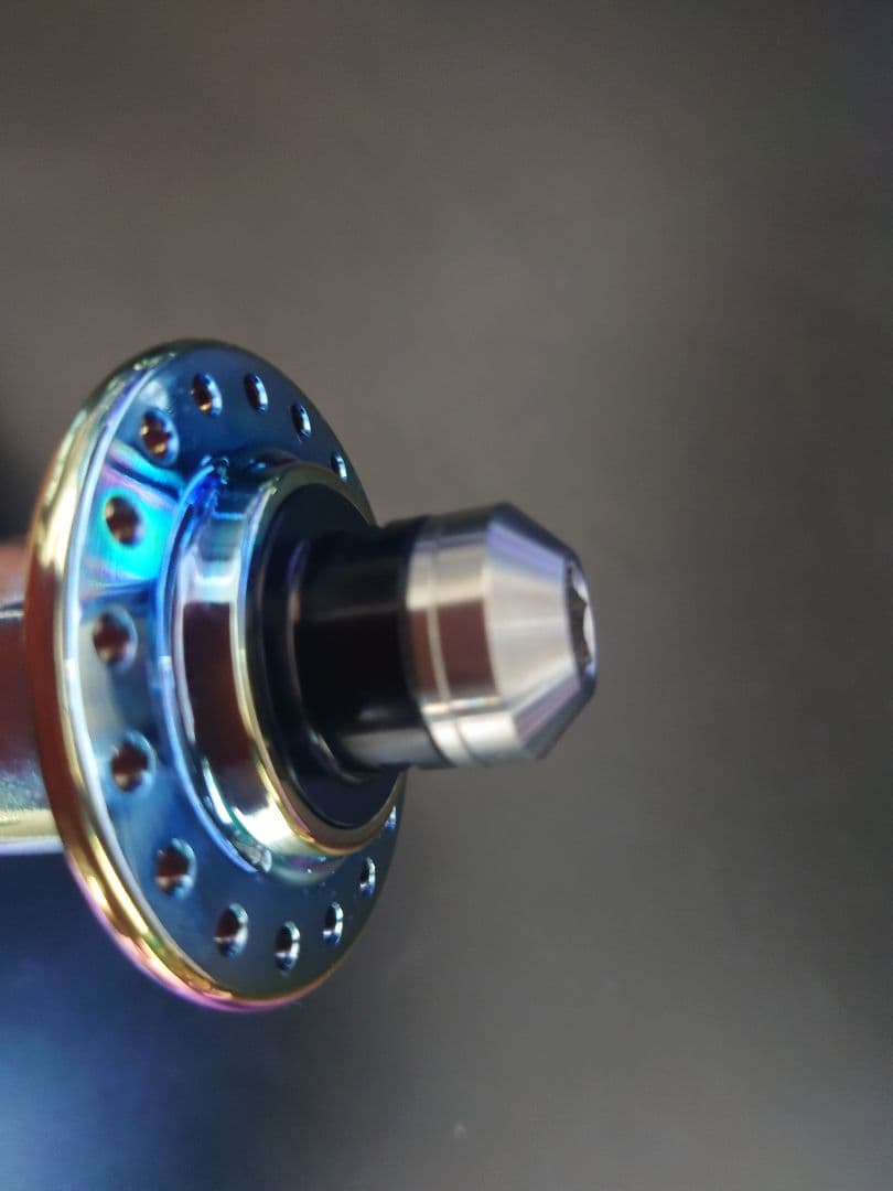 BMXハブセット　チタンパーツ　LHD