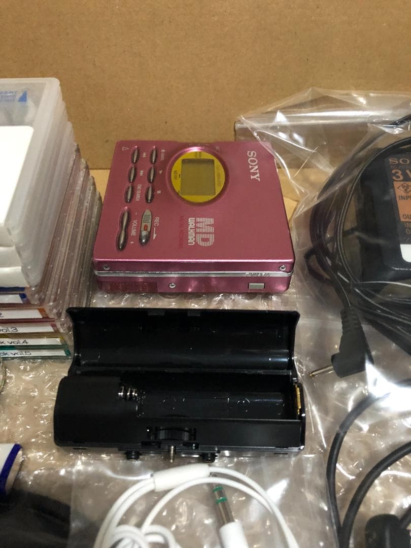 SONY MZ-R91 MDウォークマン　美品　動作良好♬　再生・録音できます