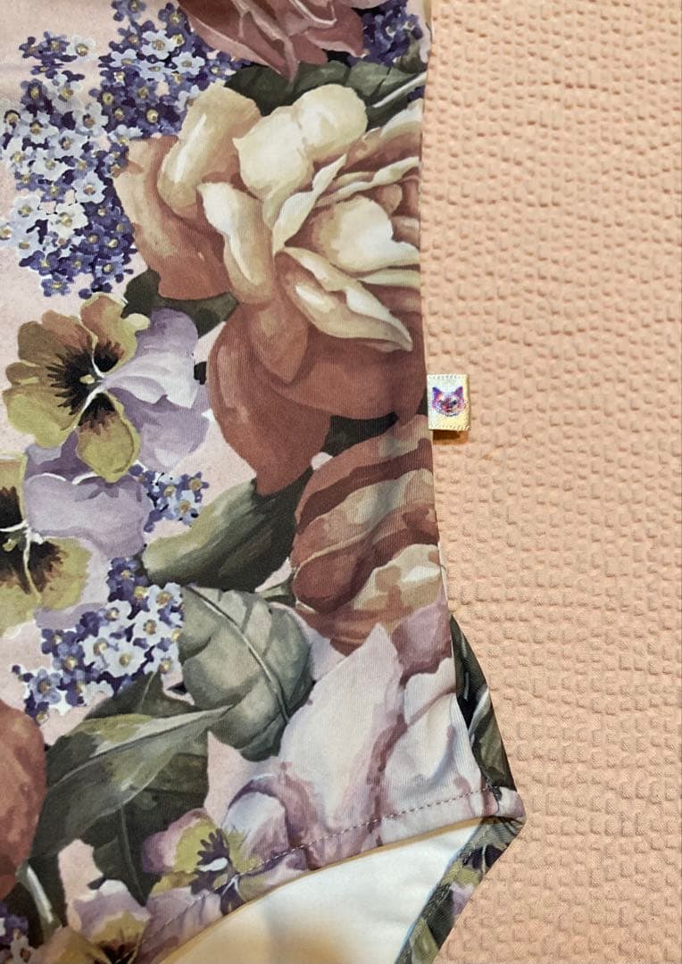 unoa ウノアレオタード・フラワーゲートSサイズ