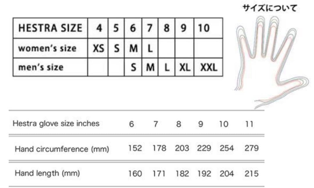 値下げ断固‼️柔らかく、極上の暖かさ一番人気HESTRAヘストラ /10サイズ