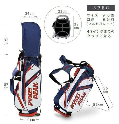 bear1265様専用PYKES PEAK スタンド式キャディバッグカモブルー - メルカリ