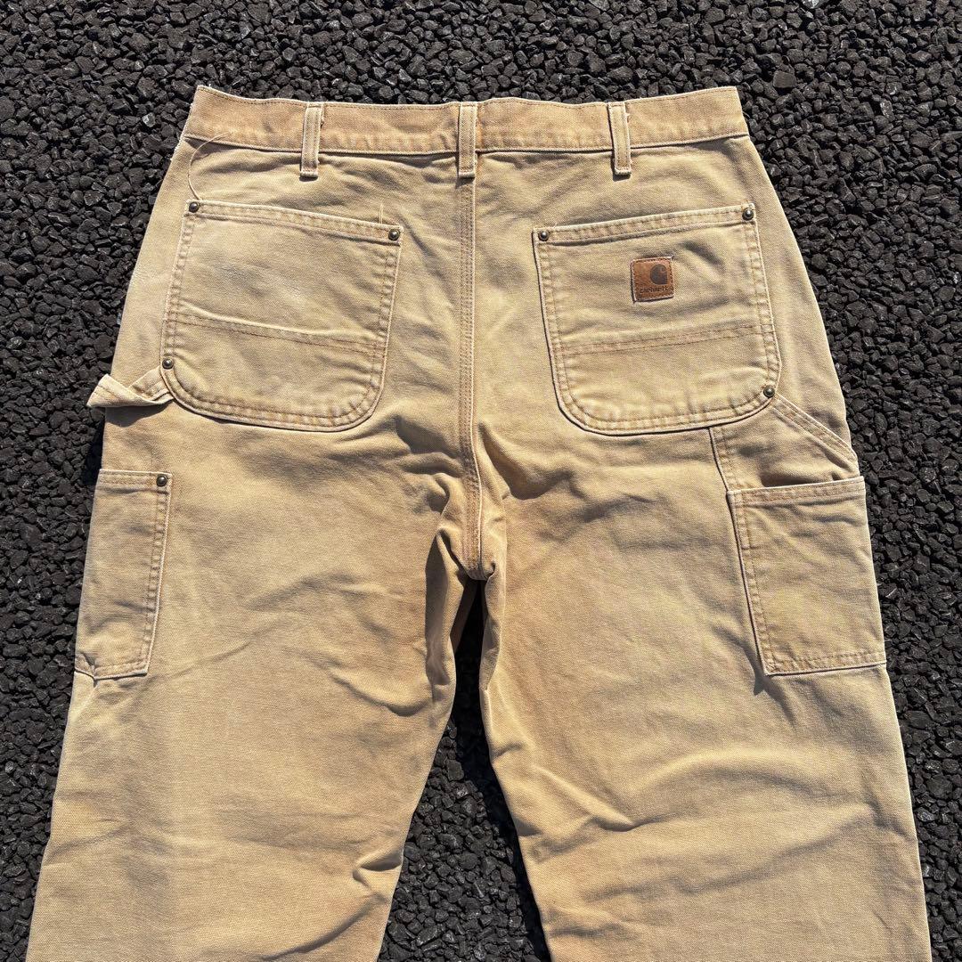 carhartt カーハート ダブルニー ブラウン ダックパンツ W34 L34