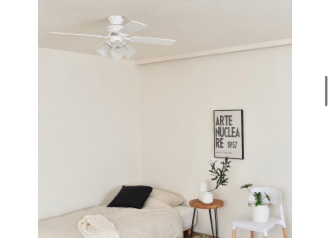 《新品・電球付き》シーリングファンライト　木目・ホワイトリバーシブル