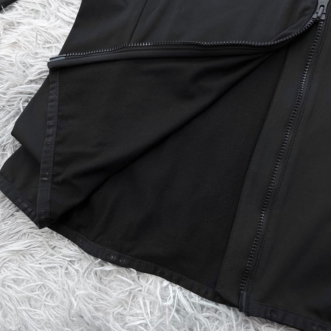 新品　ジェイリンドバーグ　ジャケット　ブラック　ストレッチ　フルジップ　Lサイズ