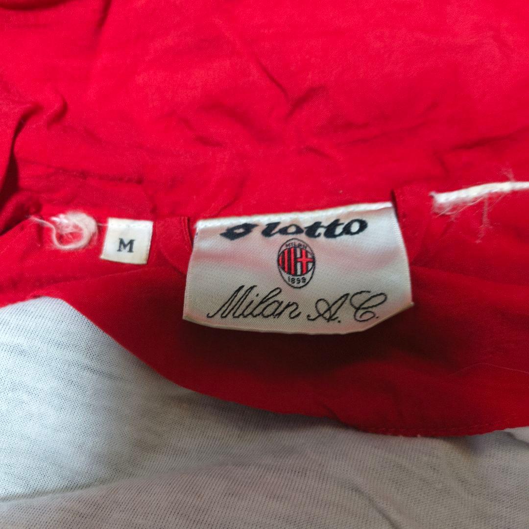 90s Lotto ACミラン 94/96 トラックジャケット/ジャージ M