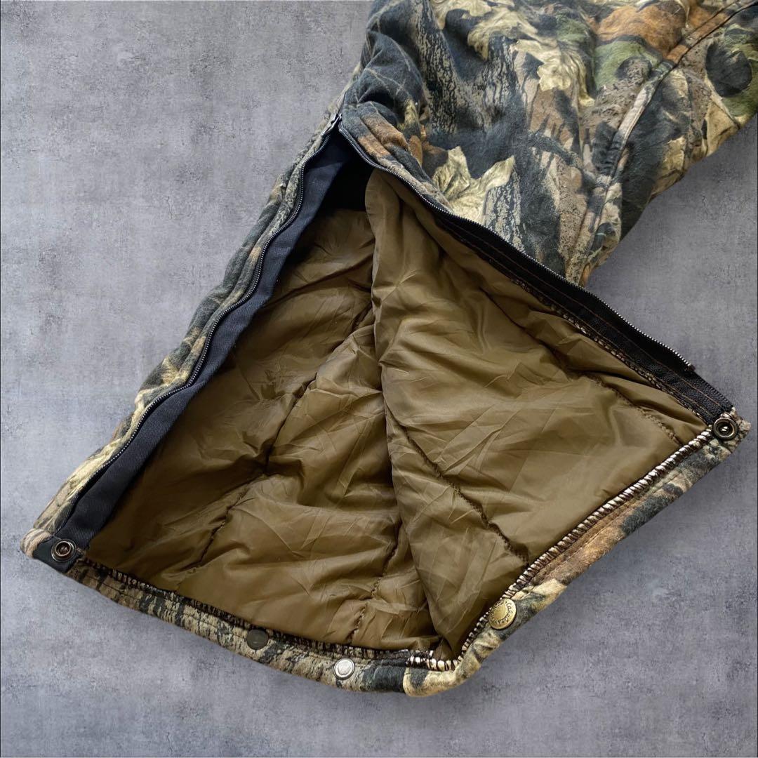 USA製 カベラス リアルツリーカモ柄 中綿 カバーオール つなぎ L