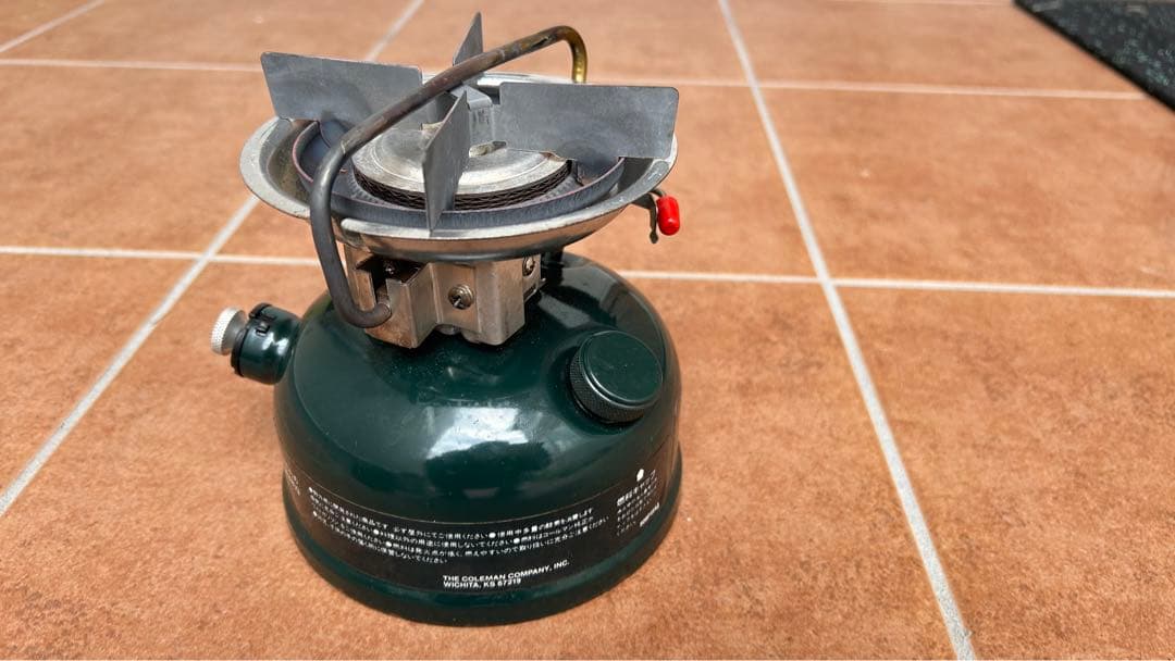 Coleman シングルバーナーコンロ 緑アウトレット ショップ 通販