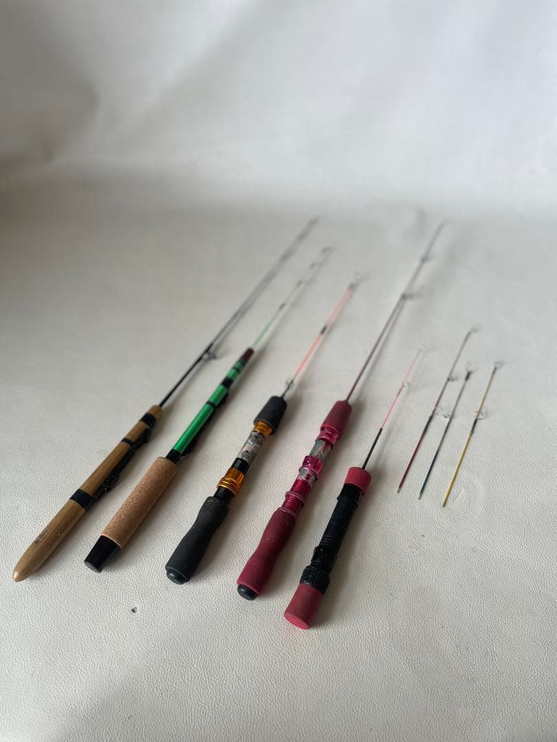 ワカサギ釣りセット 33点セット ロッド リール ロッドホルダー 餌通し スカリ