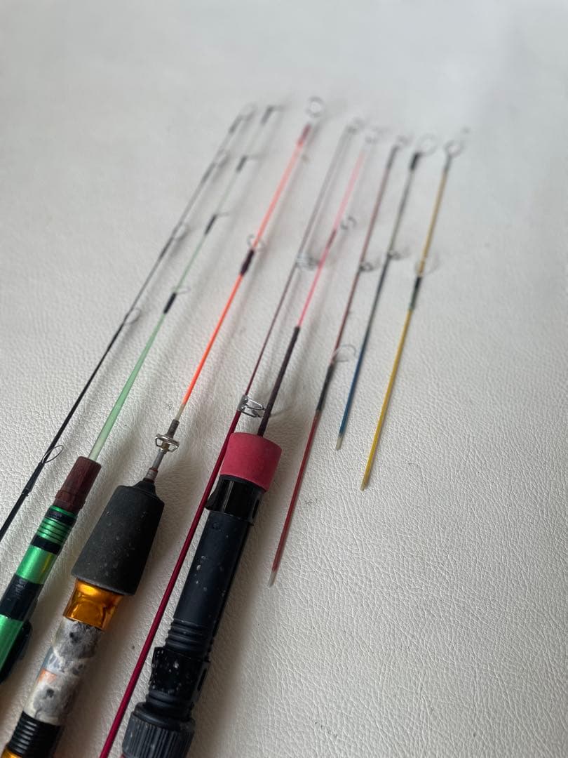 ワカサギ釣りセット 33点セット ロッド リール ロッドホルダー 餌通し スカリ