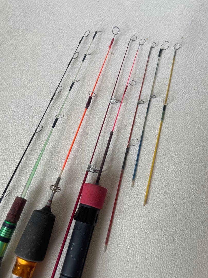 ワカサギ釣りセット 33点セット ロッド リール ロッドホルダー 餌通し スカリ