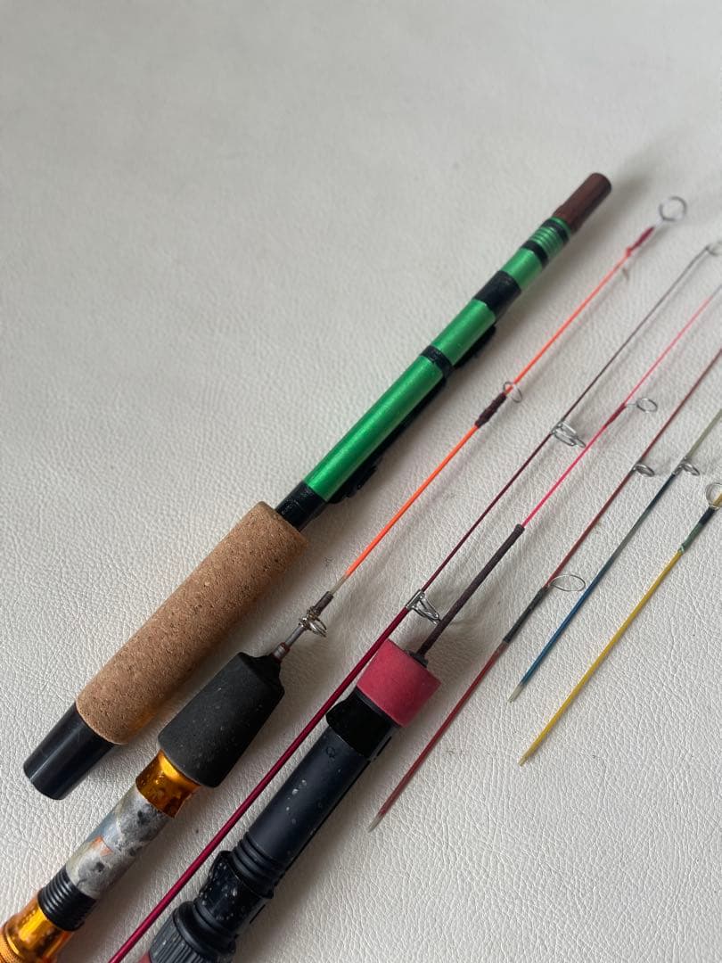 ワカサギ釣りセット 33点セット ロッド リール ロッドホルダー 餌通し スカリ