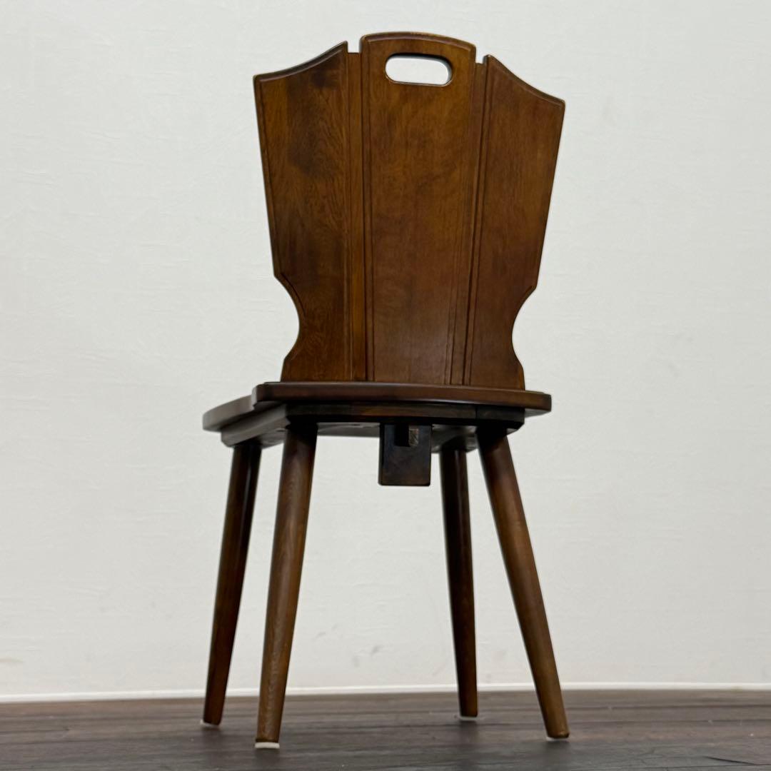 H19K71b カリモク karimoku ルスティック ダイニングチェア