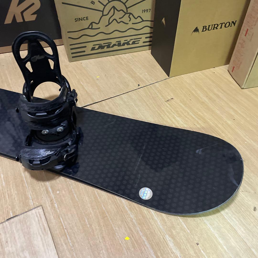 BURTON×FLUX　バートン　スノーボードセット　フラックスバインディング付