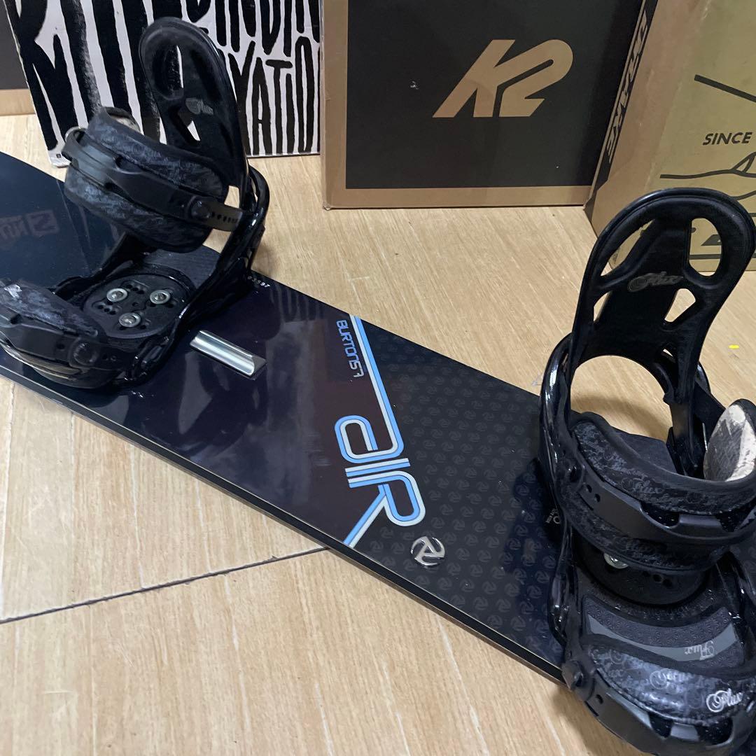 BURTON×FLUX　バートン　スノーボードセット　フラックスバインディング付