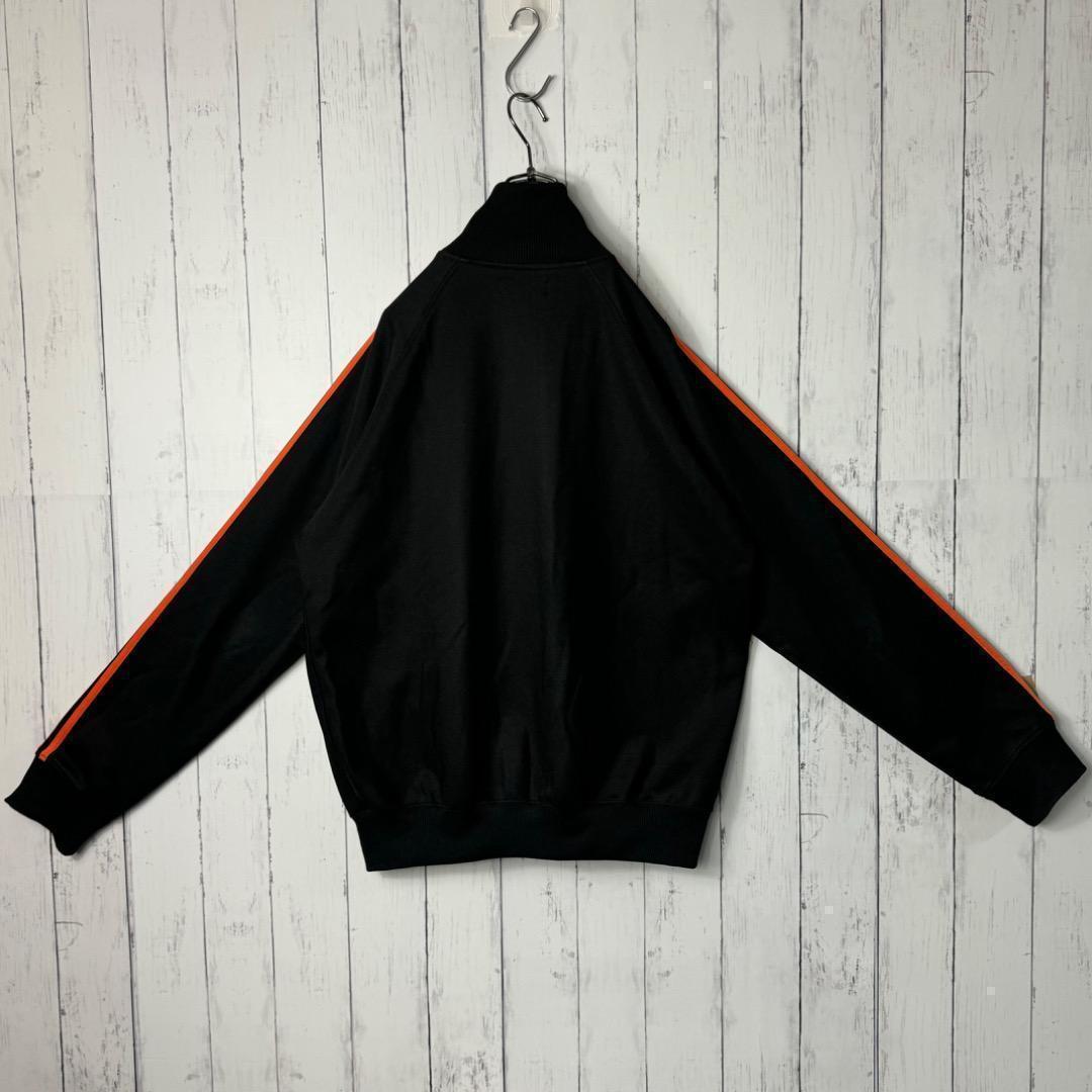 【激レア】フレッドペリー ポルトガル製 ジャージ M オレンジ 黒 刺繍ロゴ