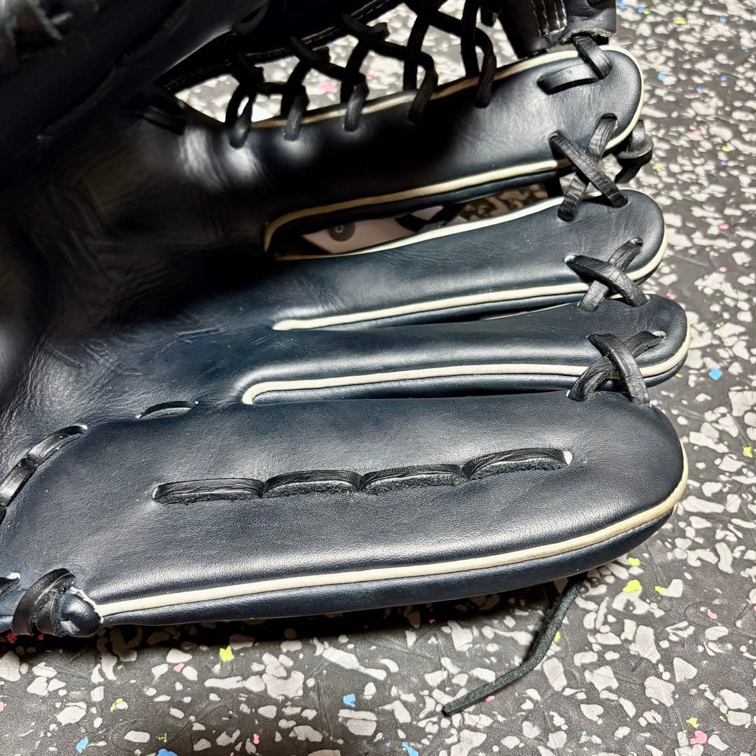 ミズノ グローバルエリート オーダー ダイバーシティブルー 軟式用 外野手用