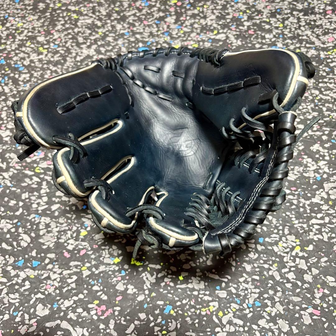 ミズノ グローバルエリート オーダー ダイバーシティブルー 軟式用 外野手用