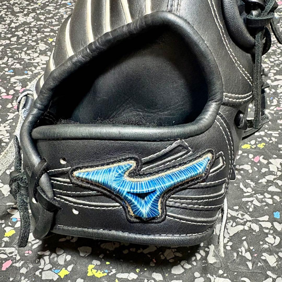 ミズノ グローバルエリート オーダー ダイバーシティブルー 軟式用 外野手用