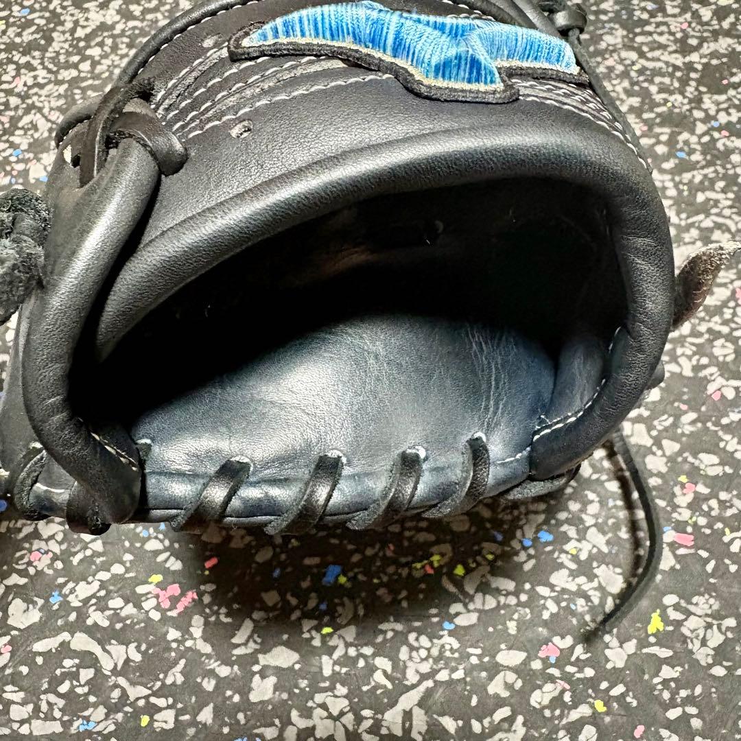 ミズノ グローバルエリート オーダー ダイバーシティブルー 軟式用 外野手用