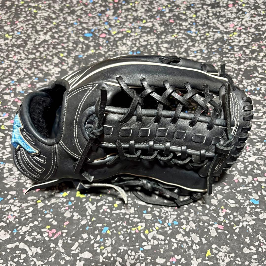 ミズノ グローバルエリート オーダー ダイバーシティブルー 軟式用 外野手用