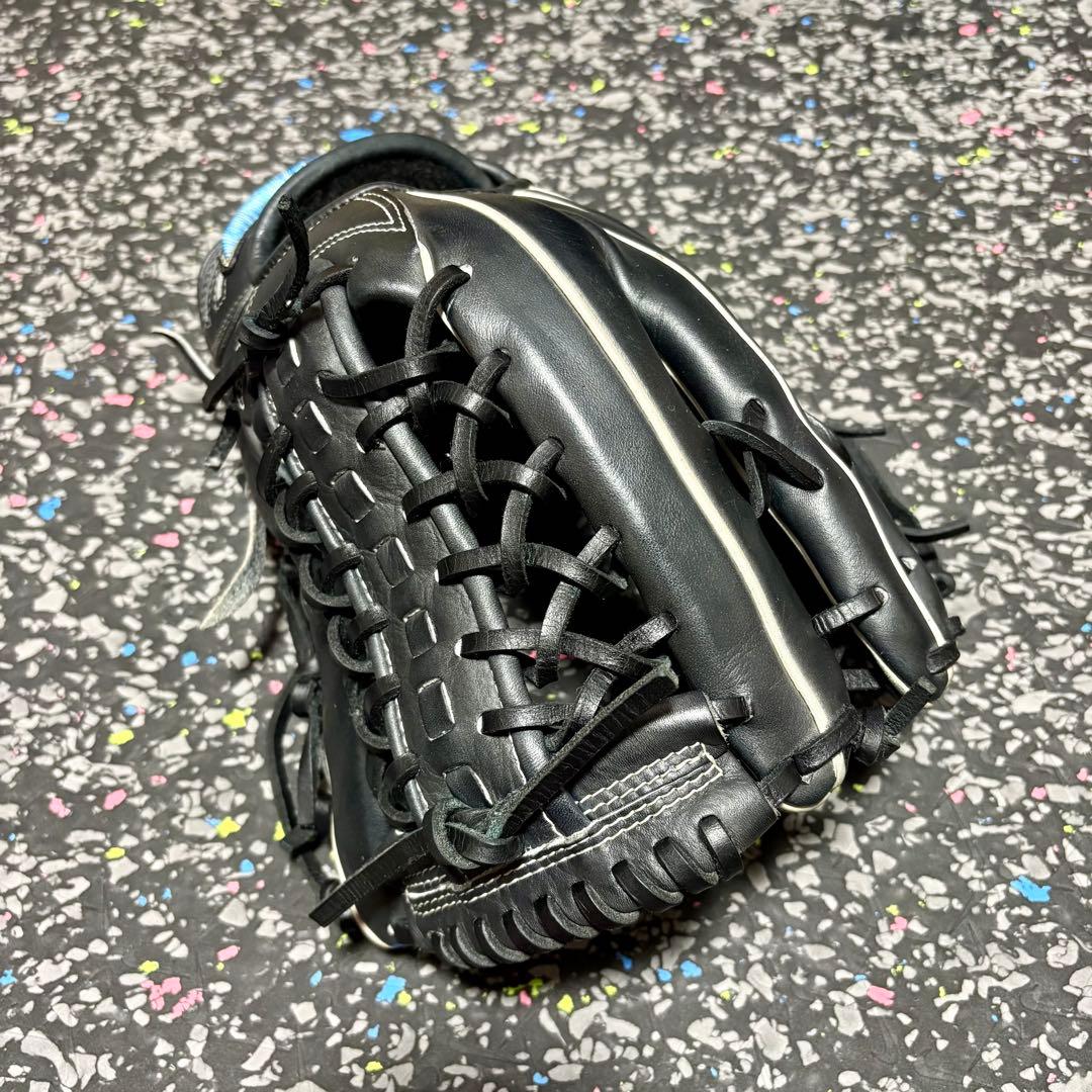 ミズノ グローバルエリート オーダー ダイバーシティブルー 軟式用 外野手用