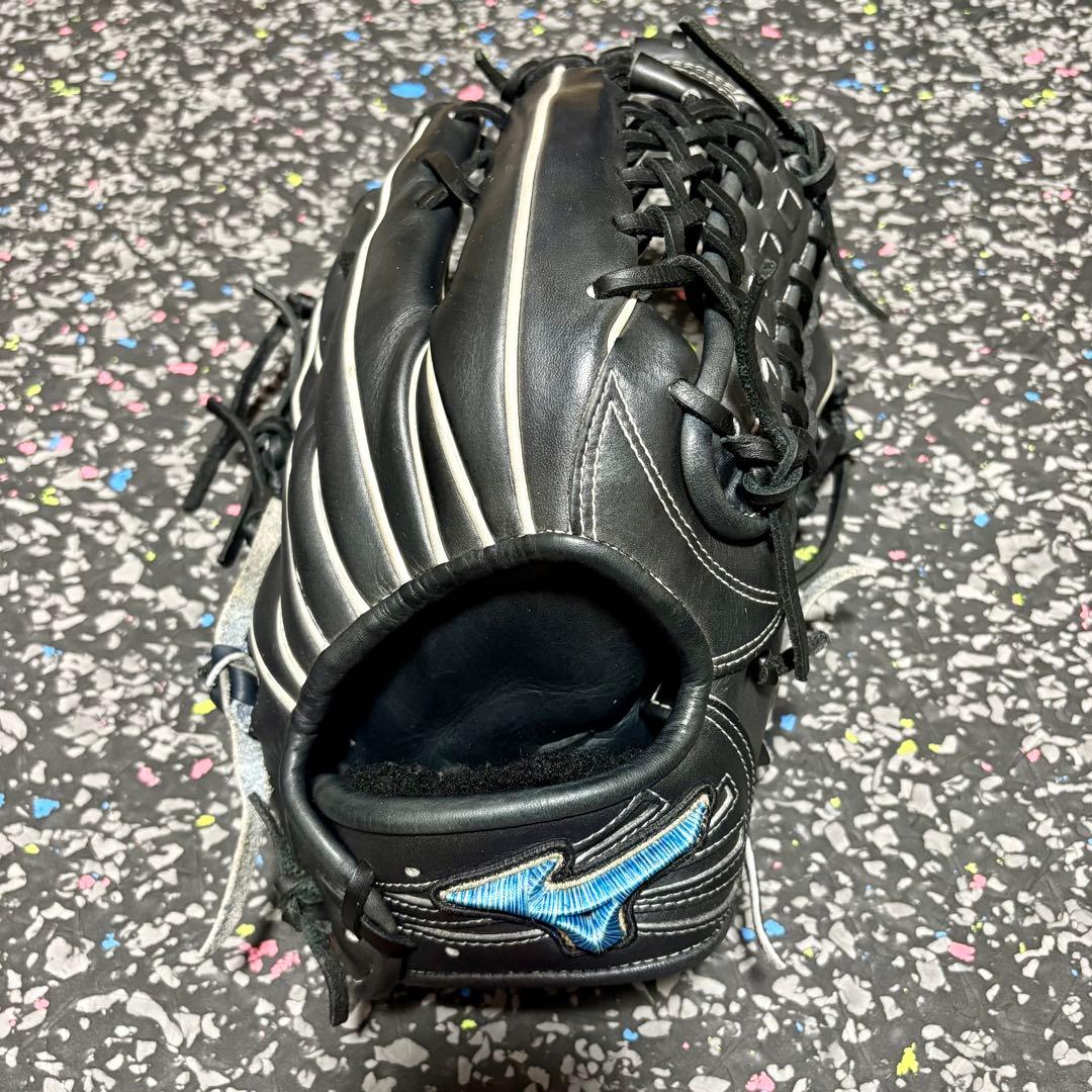 ミズノ グローバルエリート オーダー ダイバーシティブルー 軟式用 外野手用