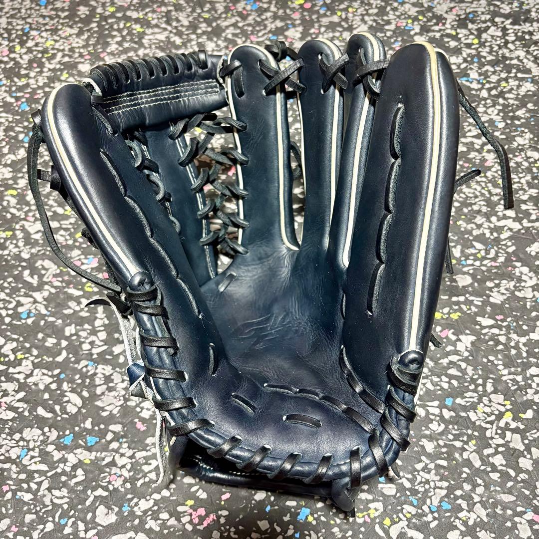 ミズノ グローバルエリート オーダー ダイバーシティブルー 軟式用 外野手用