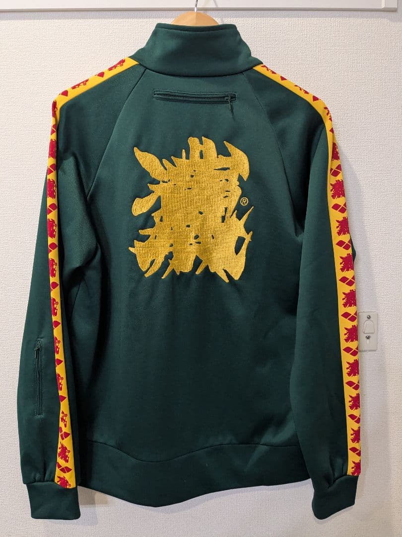 【L】美品　日本製　三代目魚武濱田成夫　デサント　刺繍ロゴ　トラックジャケット