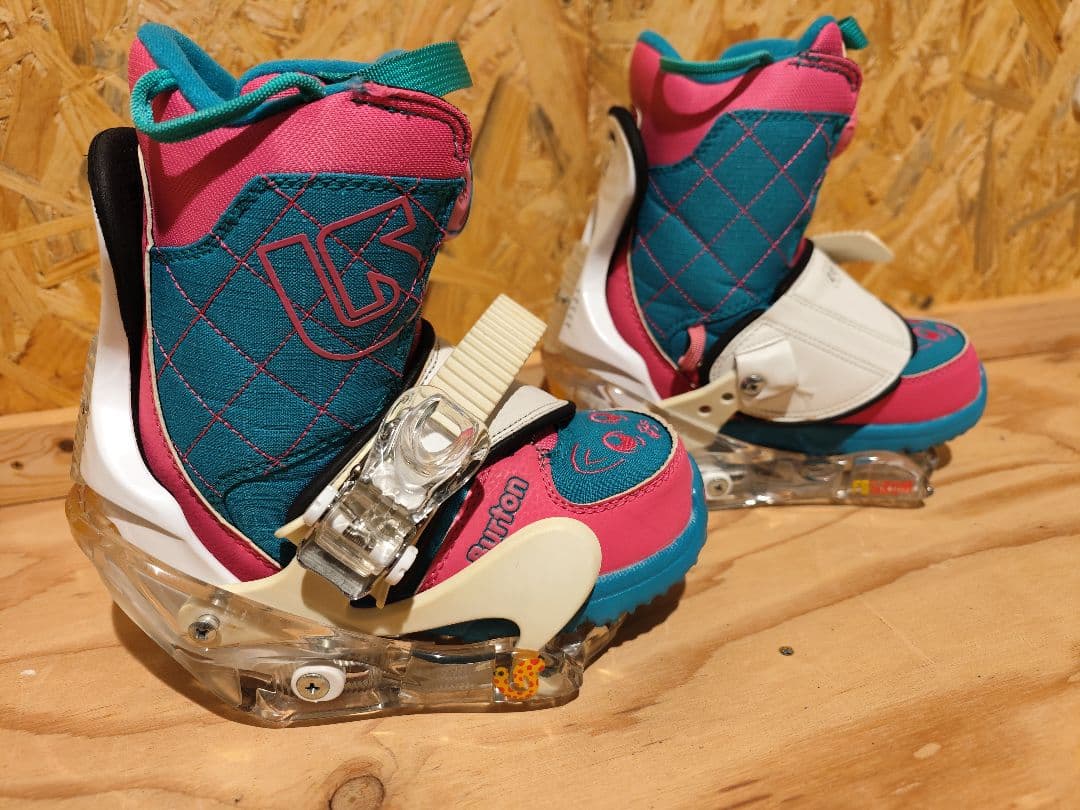 K*t様 BURTON GROM子ども用スノーボードブーツビンディングセット　バ