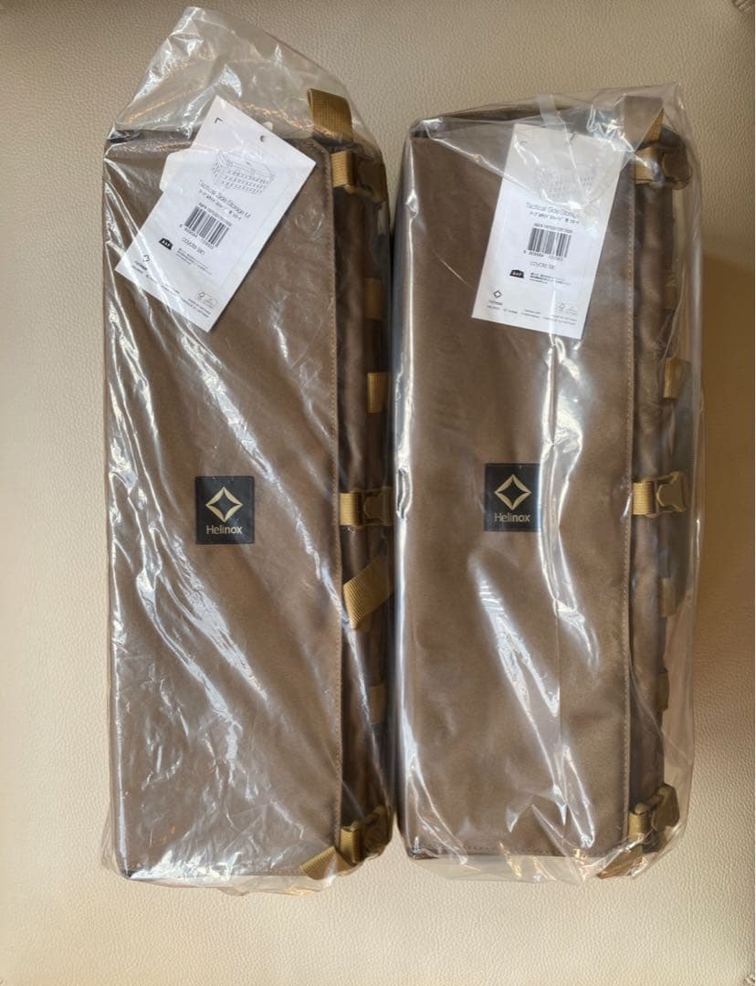 ヘリノックス Helinox テーブルサイドストレージM コヨーテ　2個セット