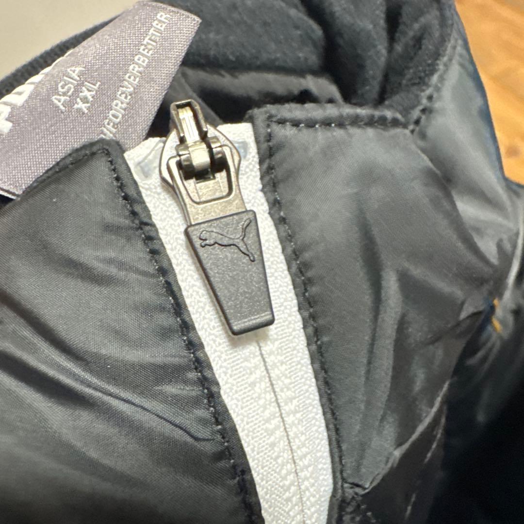 プーマ　ゴルフ　中綿入り　上下　セットアップ　XXL ブラック