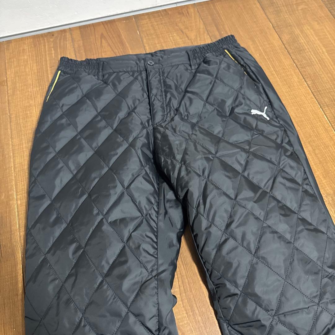 プーマ　ゴルフ　中綿入り　上下　セットアップ　XXL ブラック