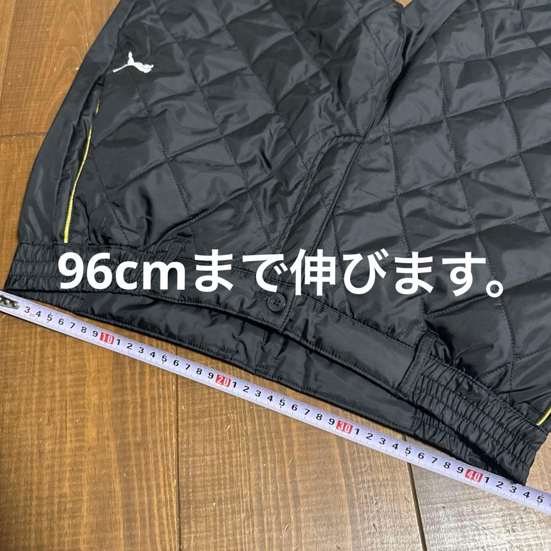 プーマ　ゴルフ　中綿入り　上下　セットアップ　XXL ブラック