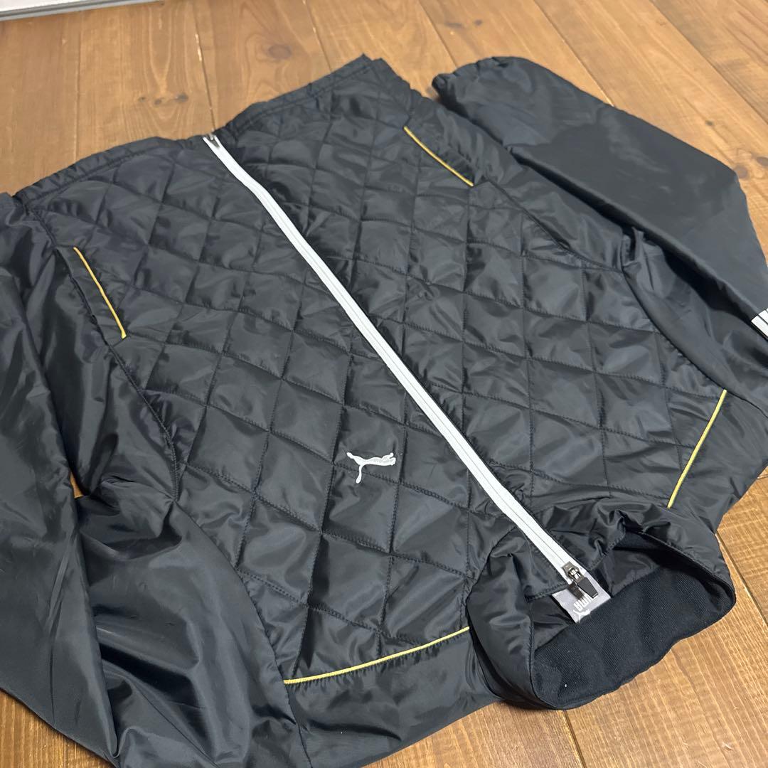 プーマ　ゴルフ　中綿入り　上下　セットアップ　XXL ブラック