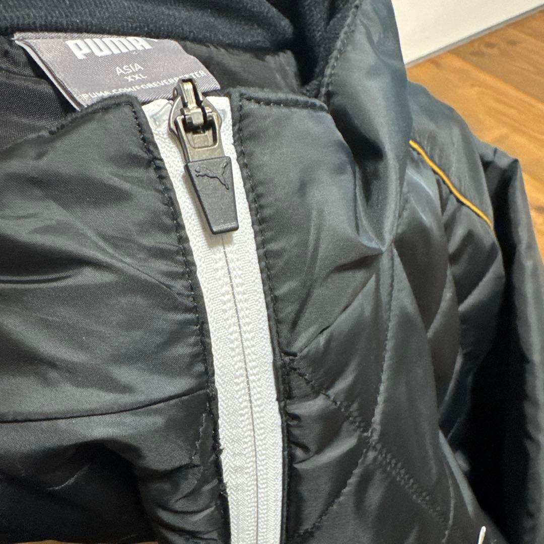 プーマ　ゴルフ　中綿入り　上下　セットアップ　XXL ブラック