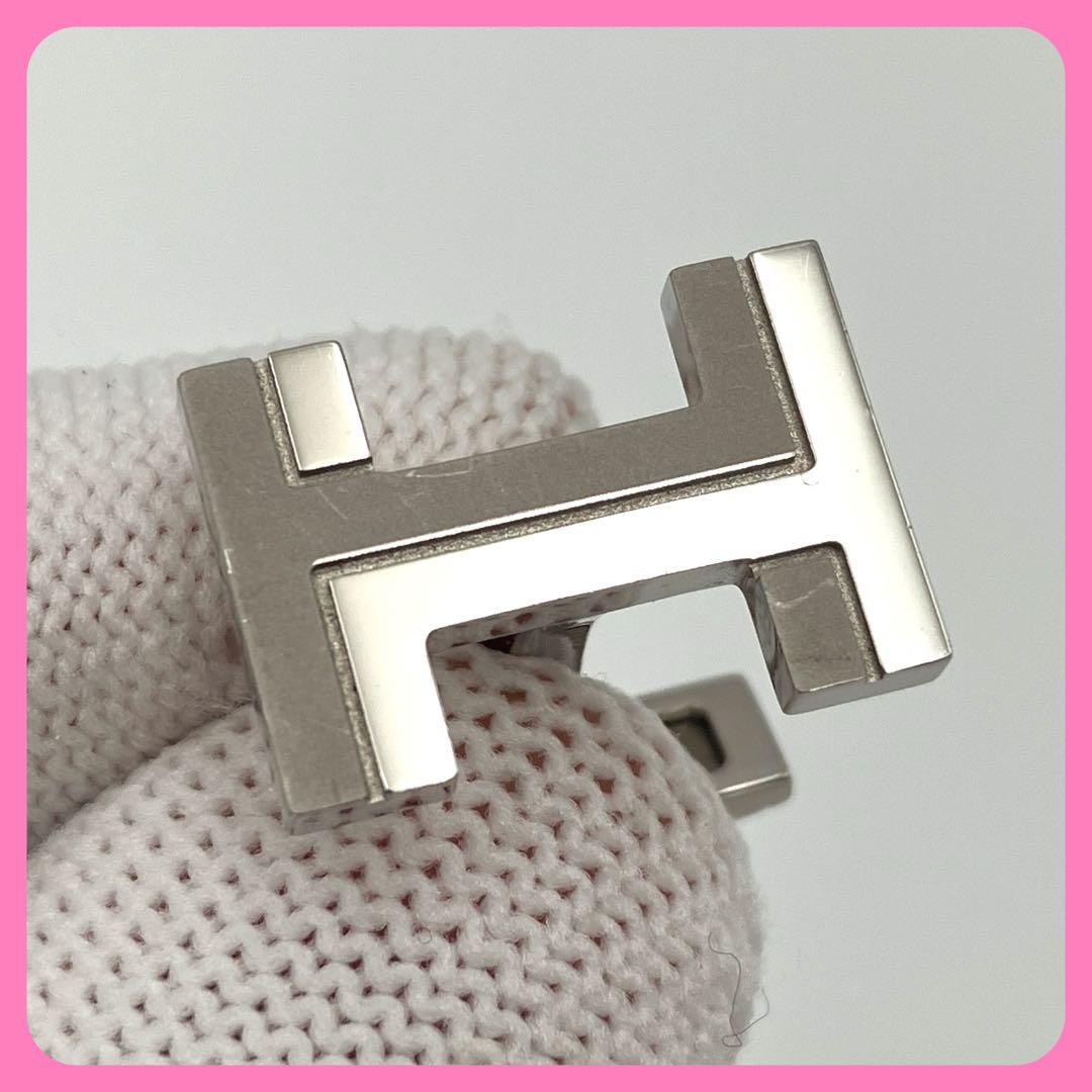 エルメス HERMES カフリンクス H・オ・カレ カフス シルバー
