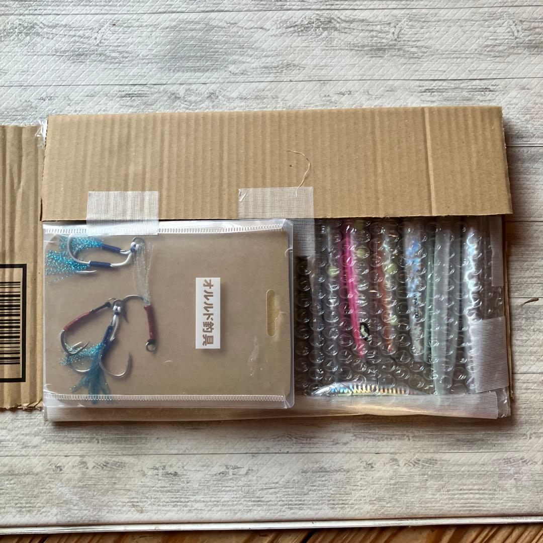 シャウト、シマノ、ダイワ、ゼスタ、ジグパラ等ジグ 20個&アシスト８　速発送