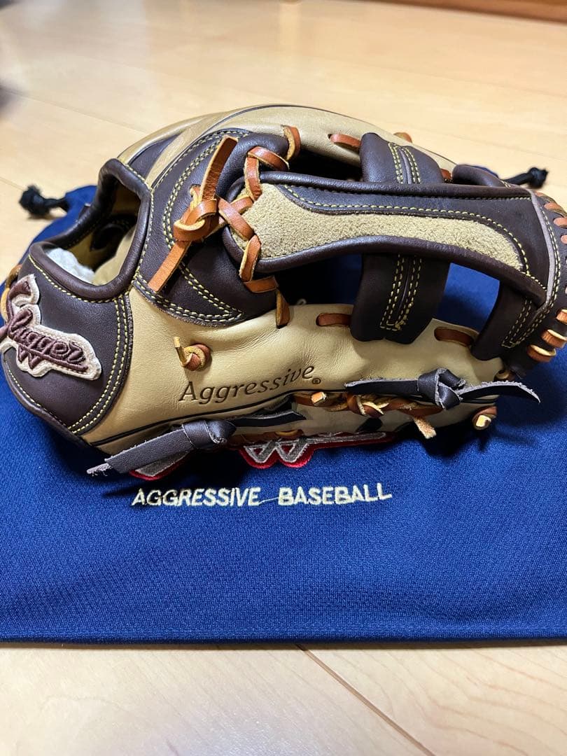 久保田スラッガー 限定品 KSN-24MS バーガンディ×トレンチ 軟式 グラブ