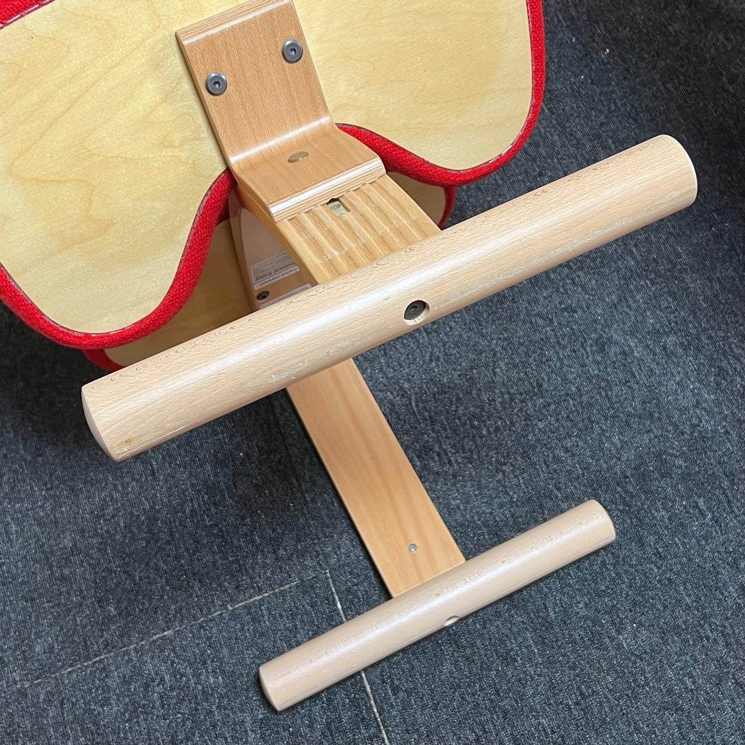 【美品】バランスイージー　ショートフレーム レッド　【カバー付き】