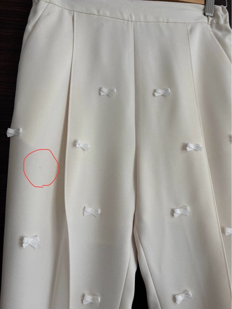 るかっぺ‼️ 【新品タグ付き】Heve リボンドットパンツ