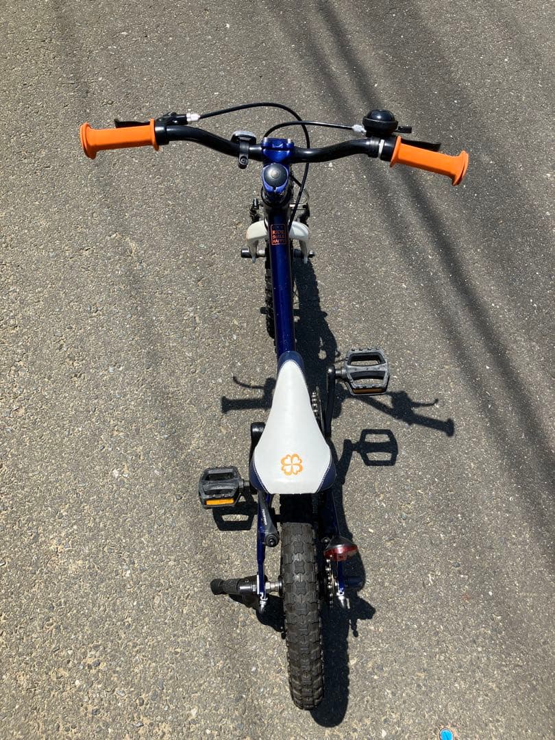 ヨツバサイクル　14インチ　ネイビー